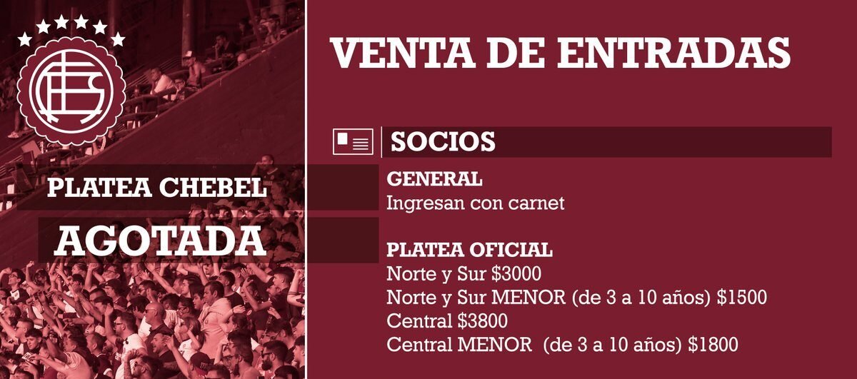Club Atlético Independiente - VENTA DE ENTRADAS ANTE HURACÁN El