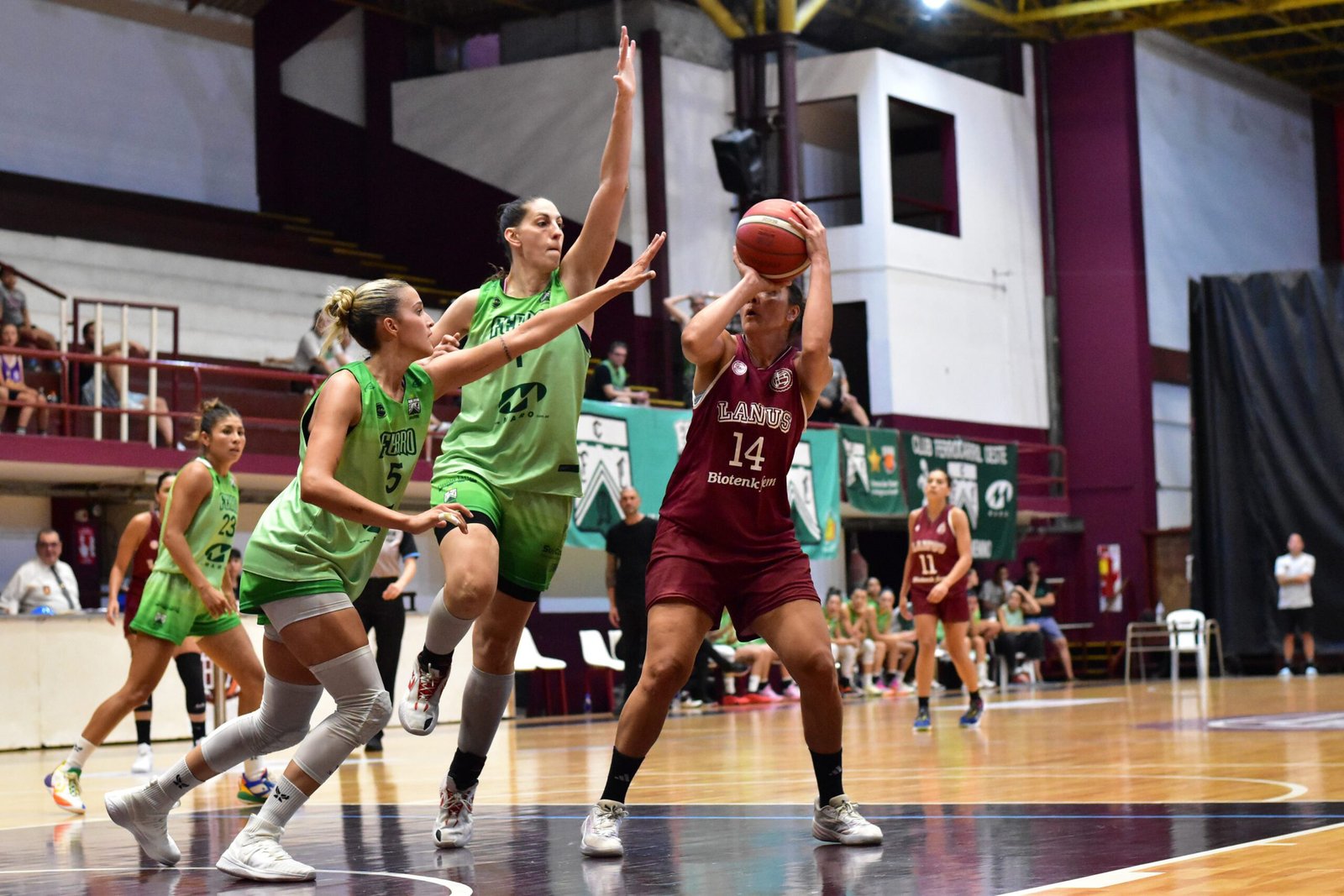 Basquet femenino: Debut de Lanús en la Liga Femenina 2025