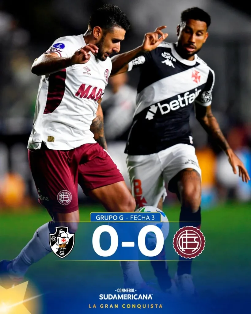 Vasco da Gama 0 Lanús 0