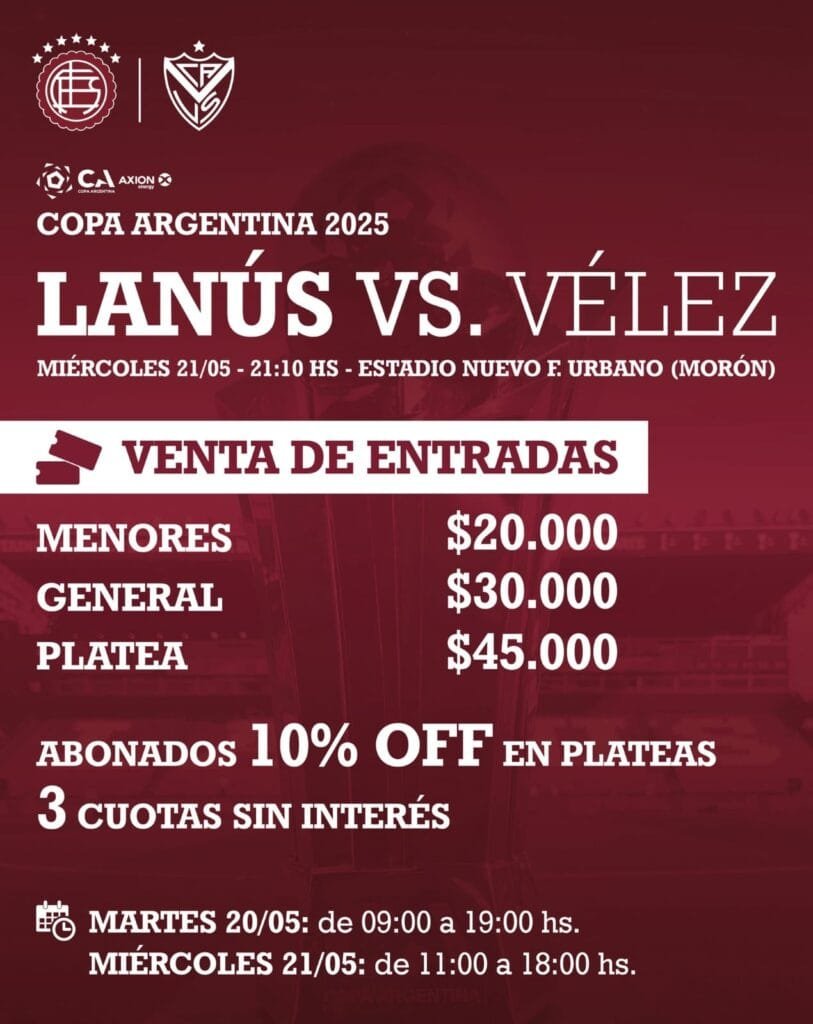 Entradas Copa Argentina