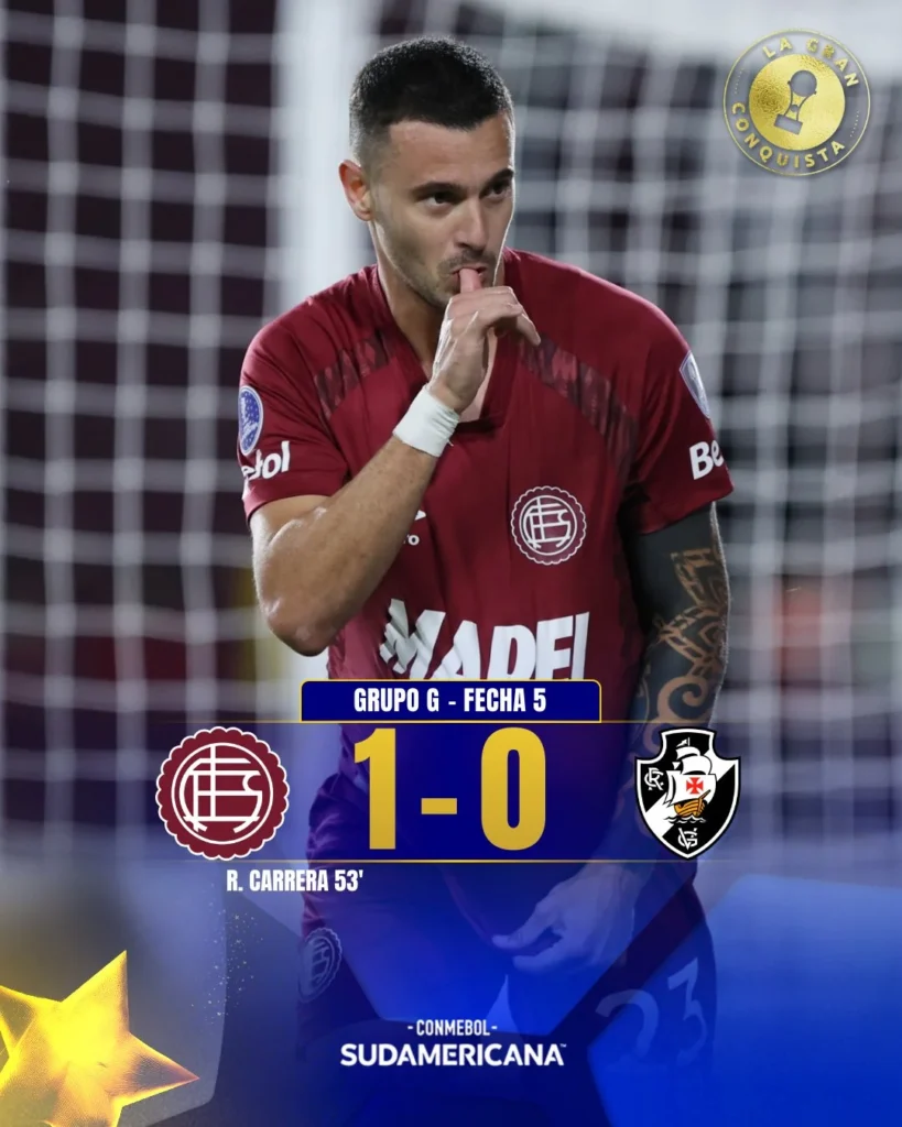 Ramiro Carrera gol a Vasco da Gama