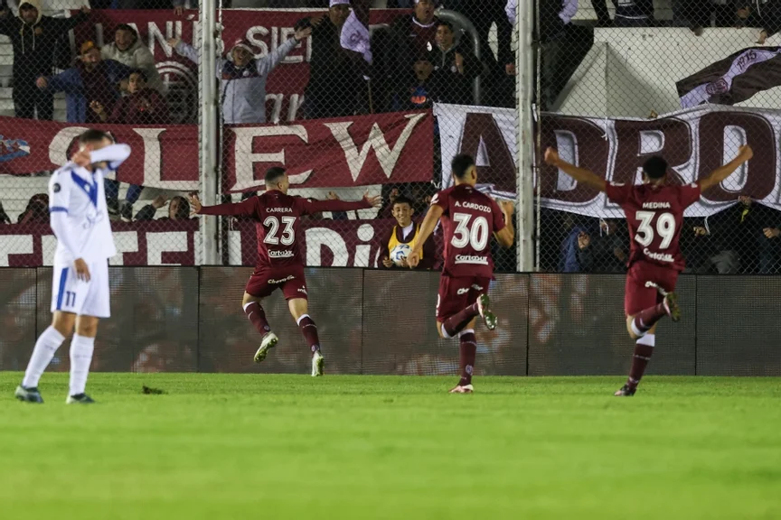 Carrera festejo de gol