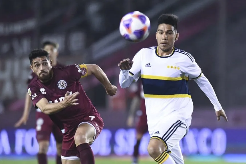 Lautaro Acosta Lanús Boca