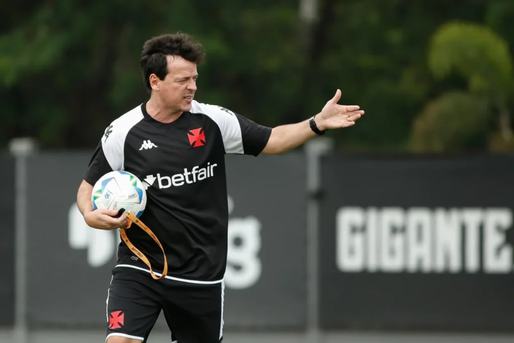 Fernando Diniz técnico Vasco da Gama ante Lanús