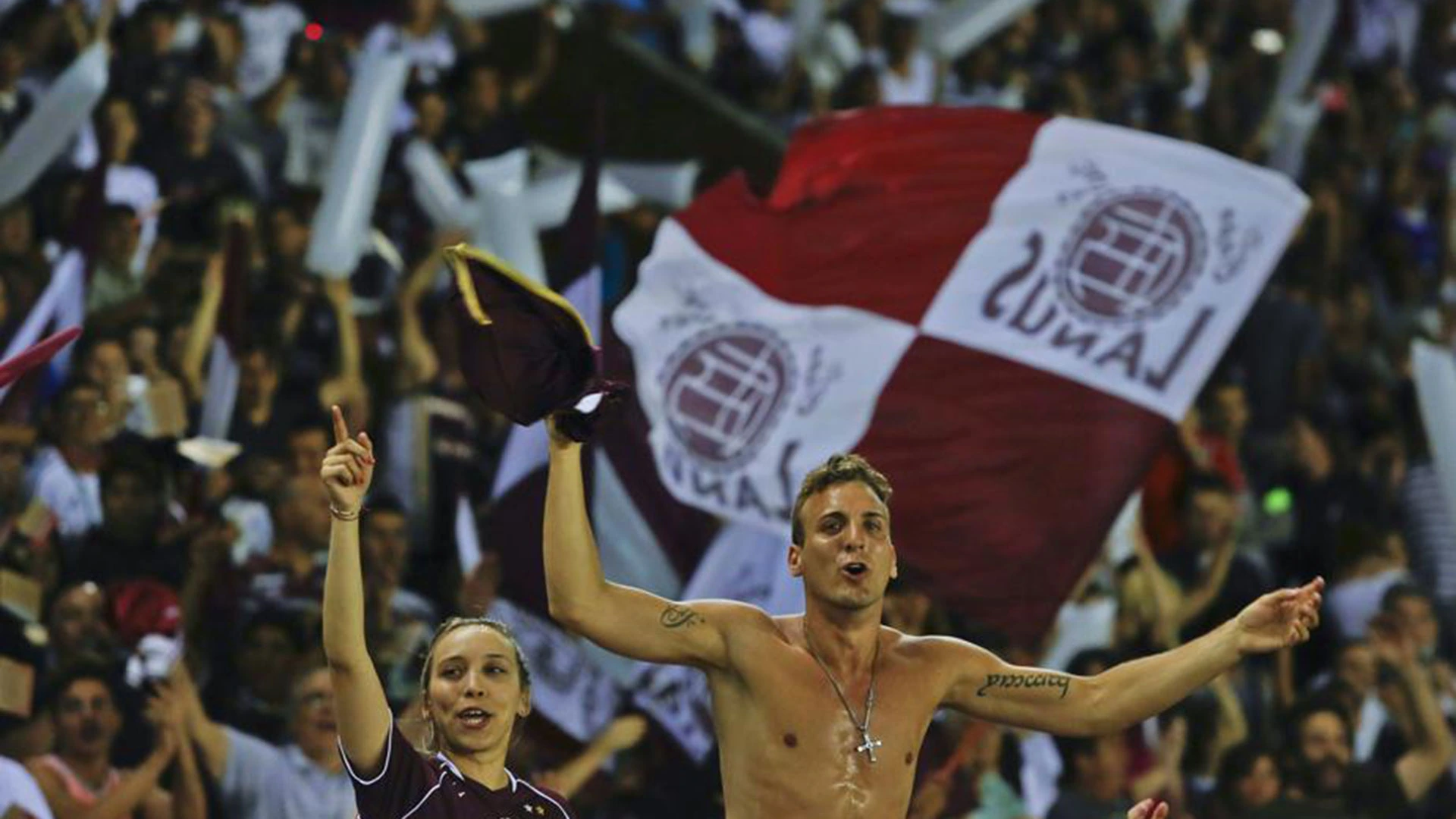lanus velez hinchas