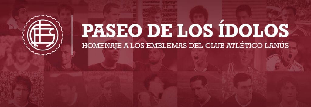 Paseo de los ídolos Club Lanús
