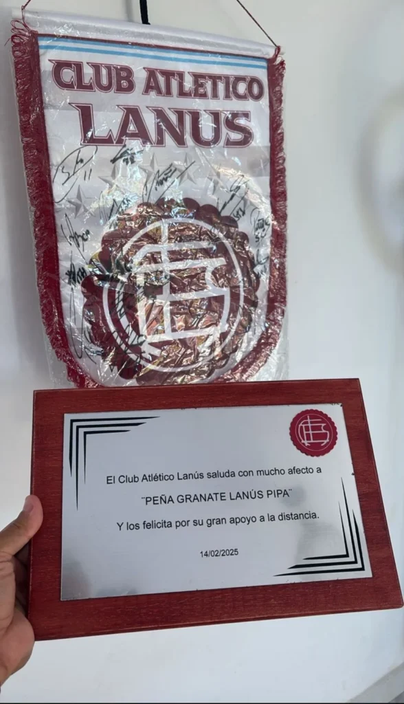 Granates por el Mundo peña Pipa Brasil