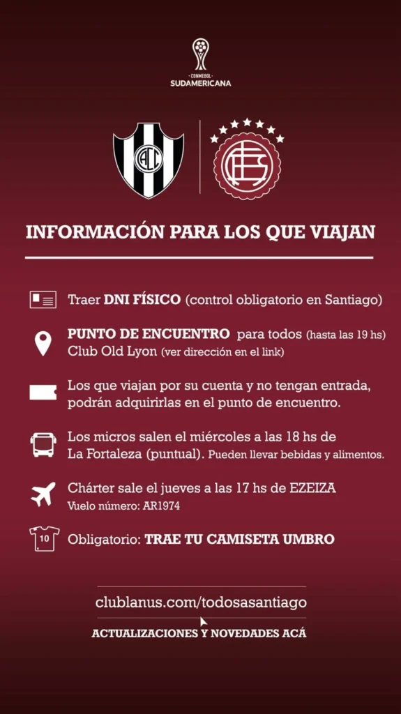 Caravana Granate a Santiago