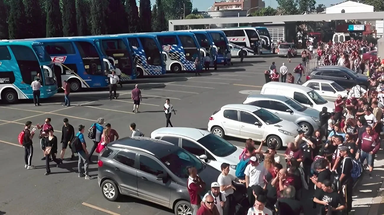 Caravana Granate a Santiago