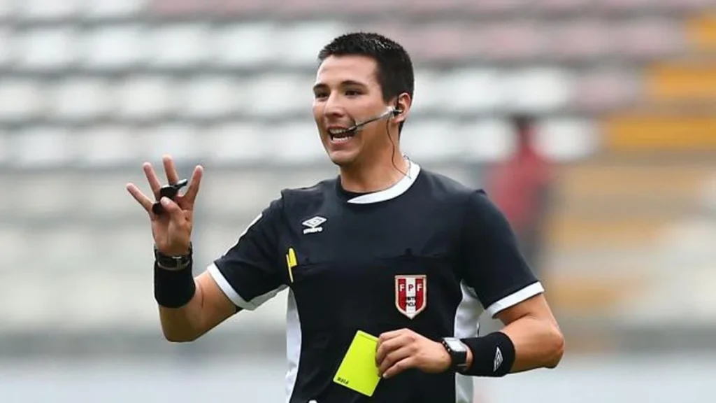 Kevin Ortega árbitro peruano