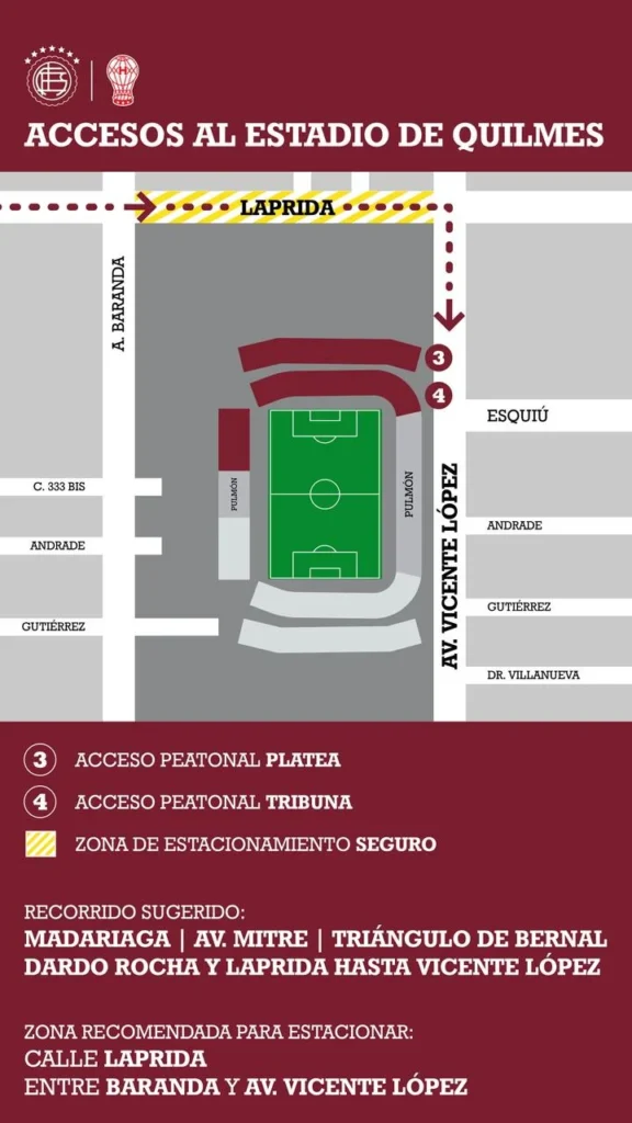 Lanús Huracán ingresos a Quilmes