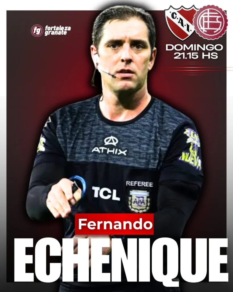 Fernando Echenique Independiente Lanús