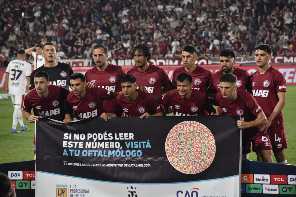 Lanús equipo vs. San Lorenzo