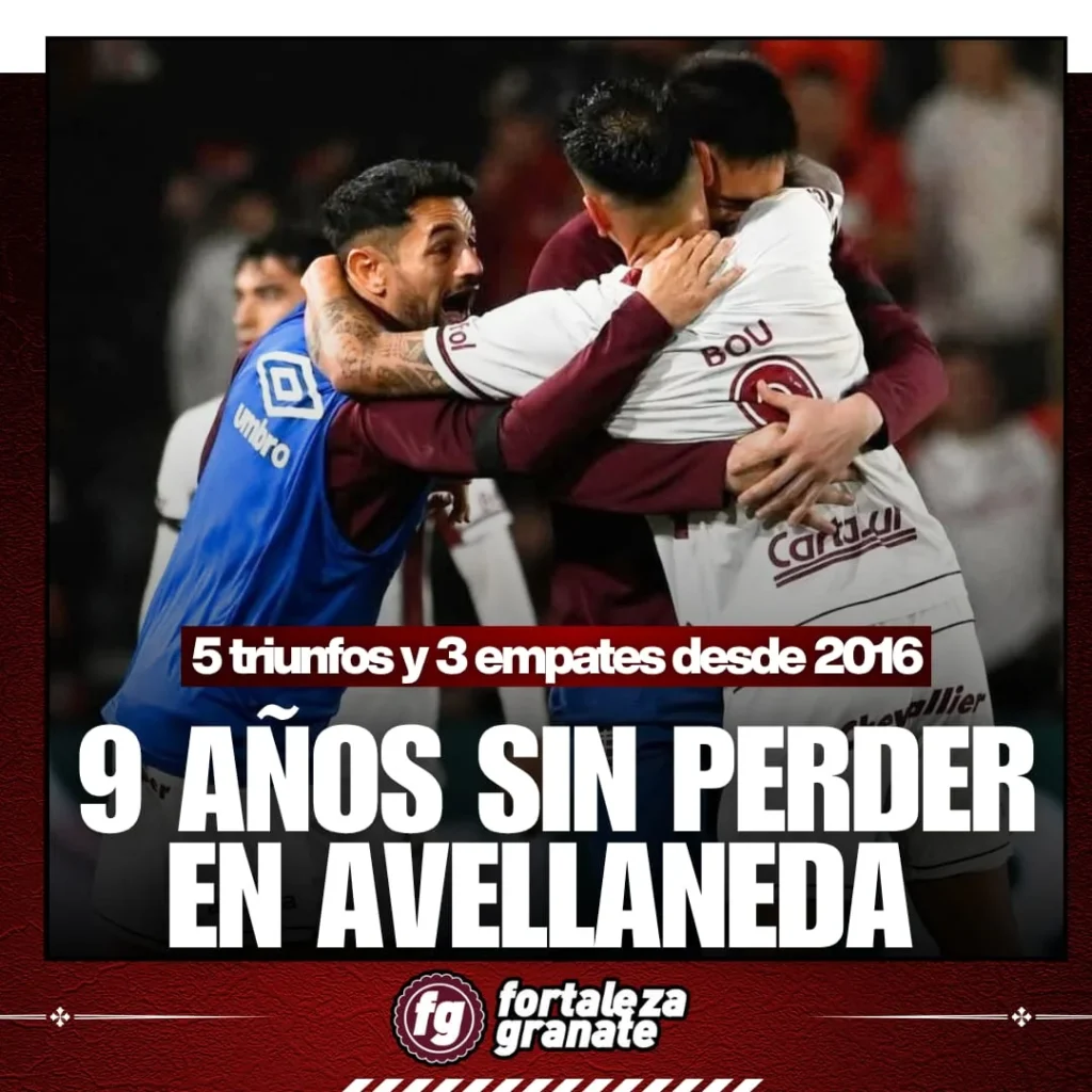 Racha Lanús con Independiente