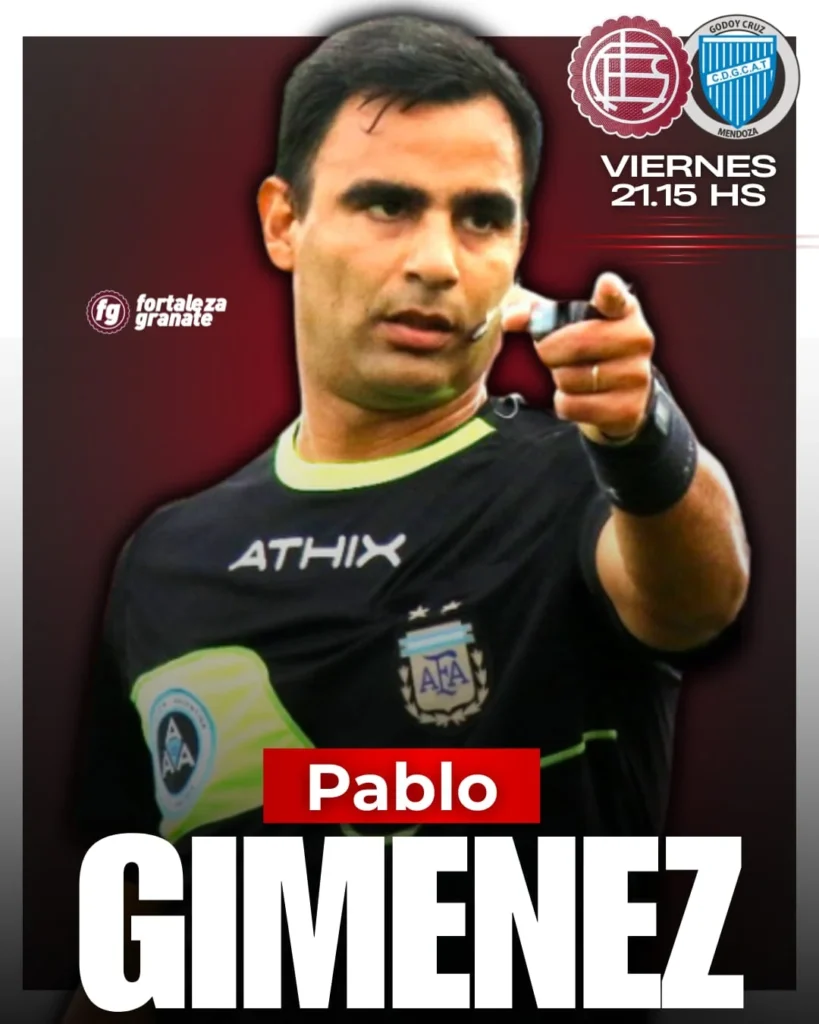 Pablo Giménez árbitro