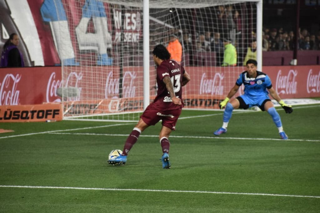 Lanús 2 Godoy Cruz 0 gol Canale