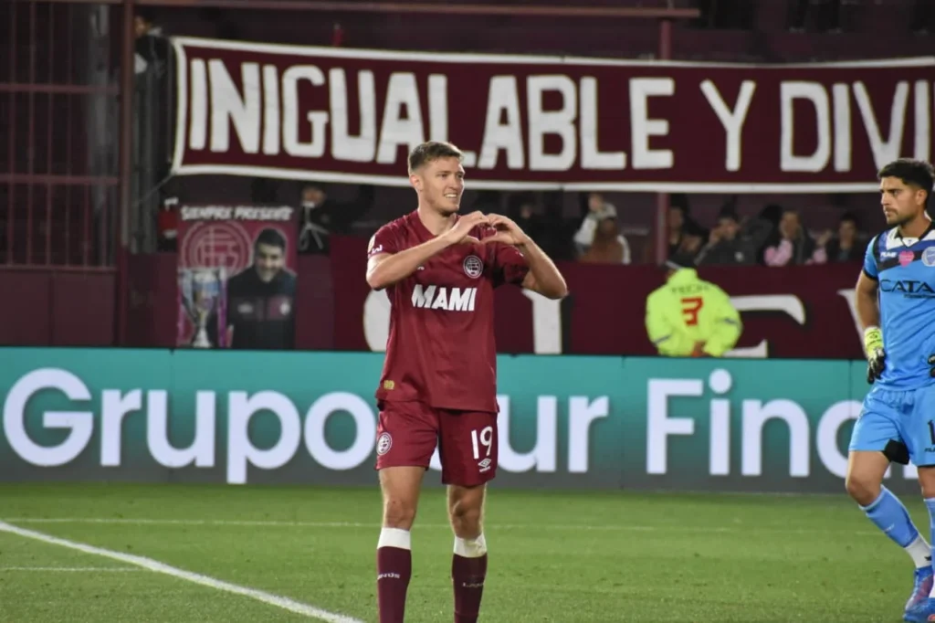 Lanús 2 Godoy Cruz 0 Rodrigo Castillo