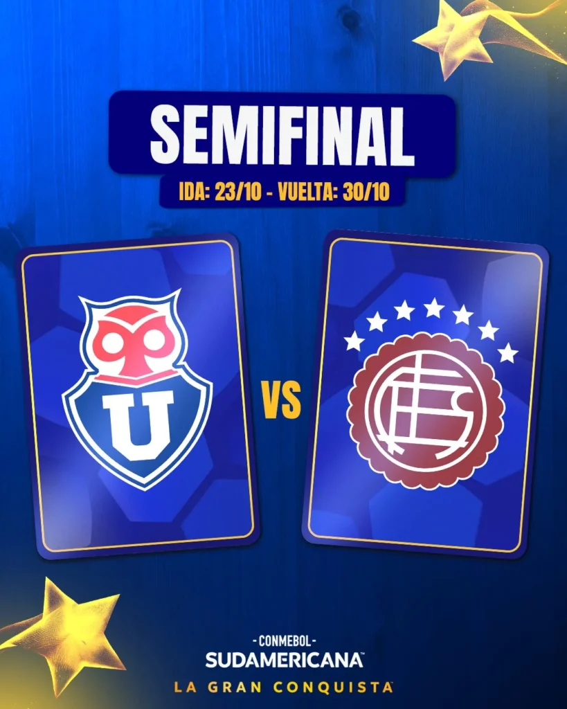 U de Chile Lanús semifinal Sudamericana