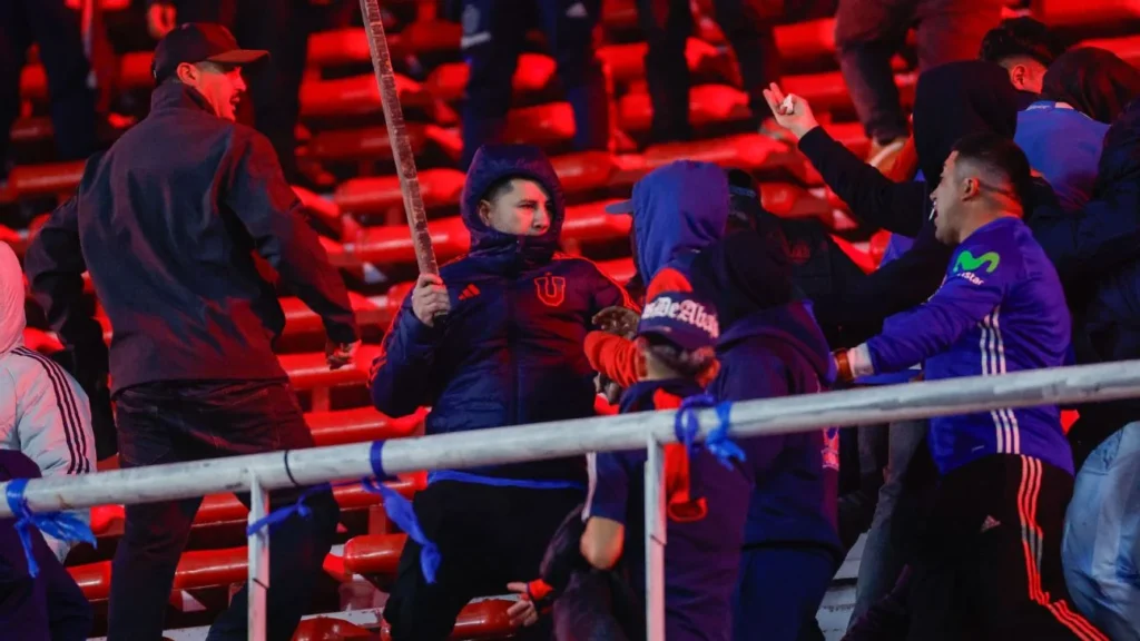U de Chile Independiente incidentes