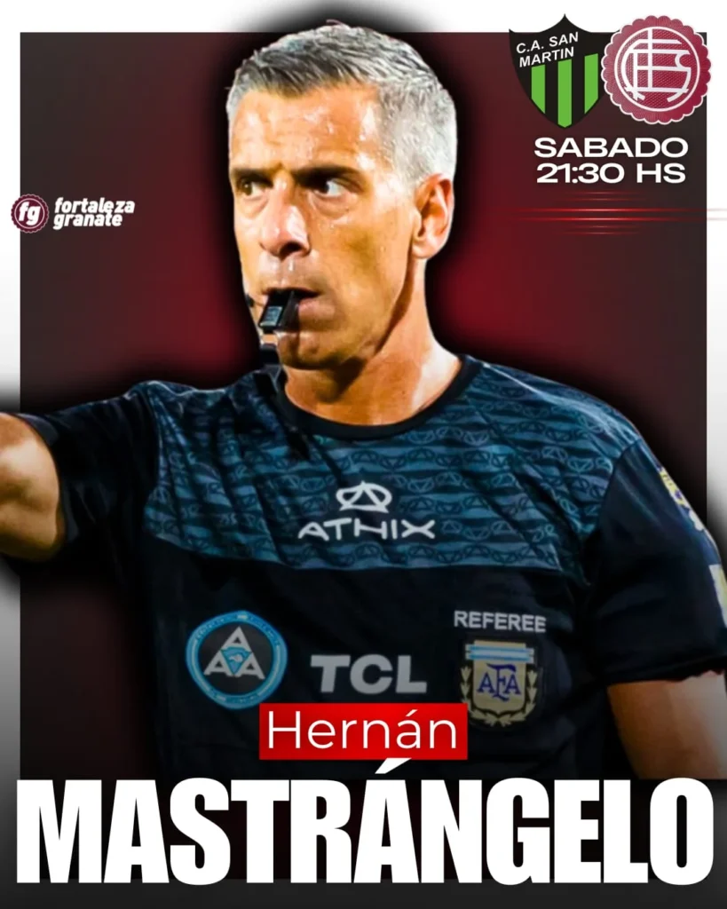 Mastrángelo San Martín SJ Lanús