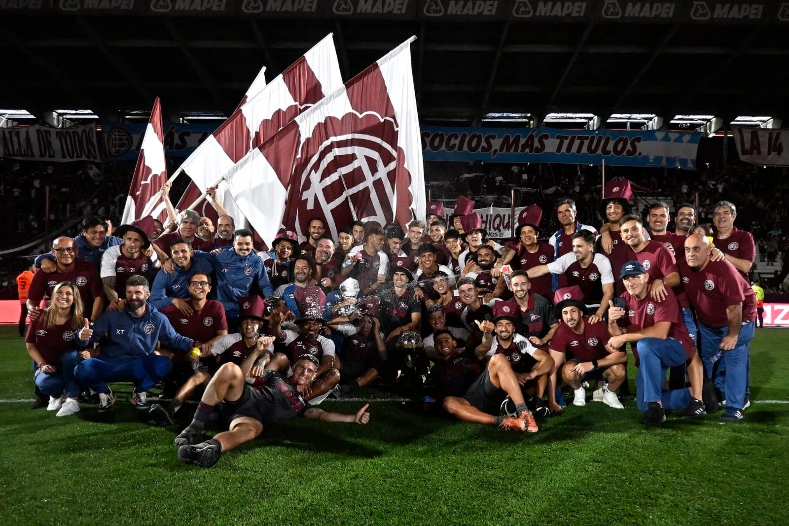 Fiesta Lanús campeón