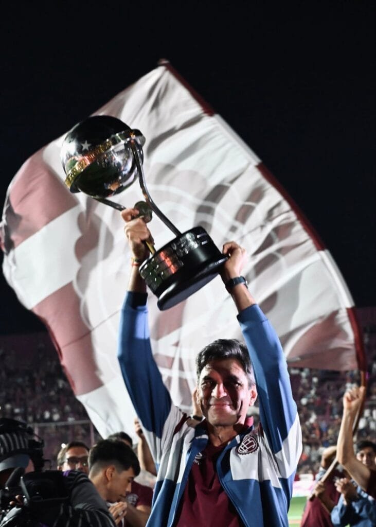 Pellegrino campeón Copa Sudamericana