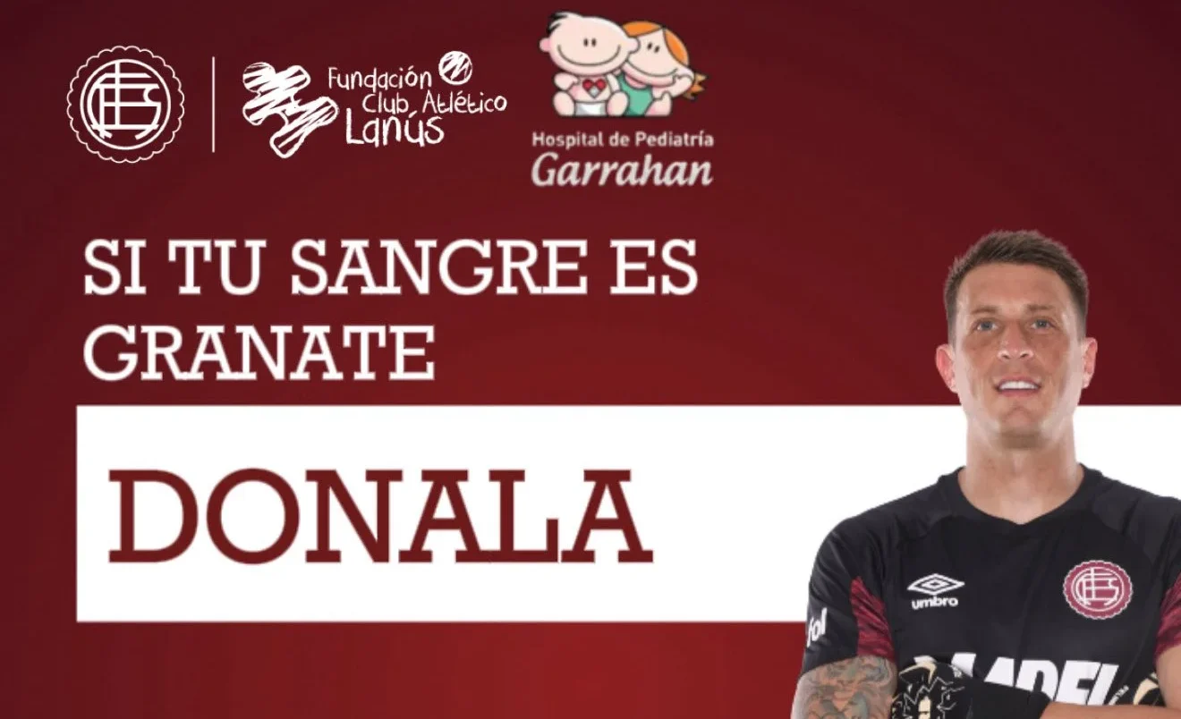 Si tu sangre es granate donala