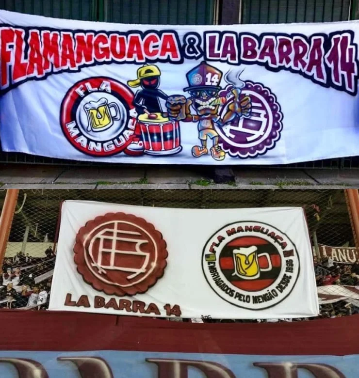Amistad Lanús Flamengo