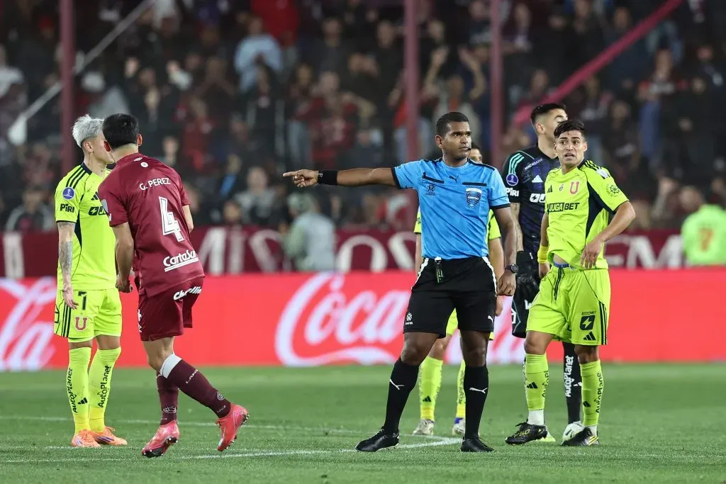 Alexis Herrera arbitro Lanús Flamengo