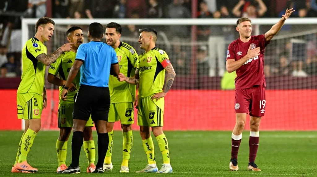 Lanús U de Chile Alexis Herrera