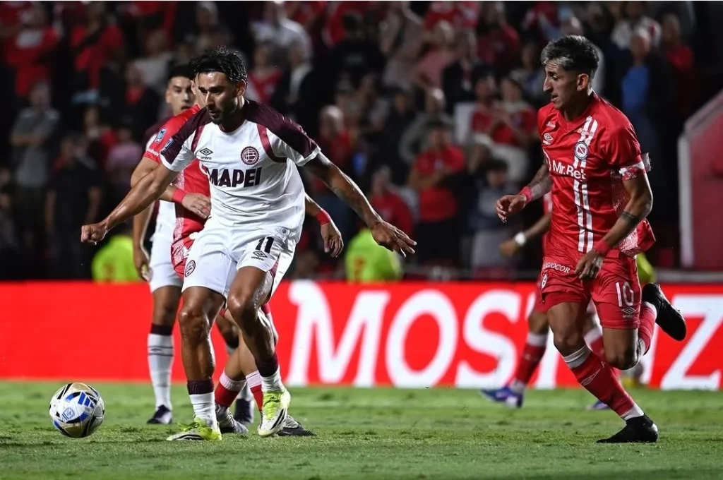 Argentinos 2 Lanús 1 Eduardo Salvio