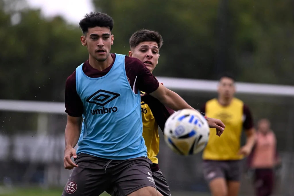 Gonzalo Pérez entrenamiento