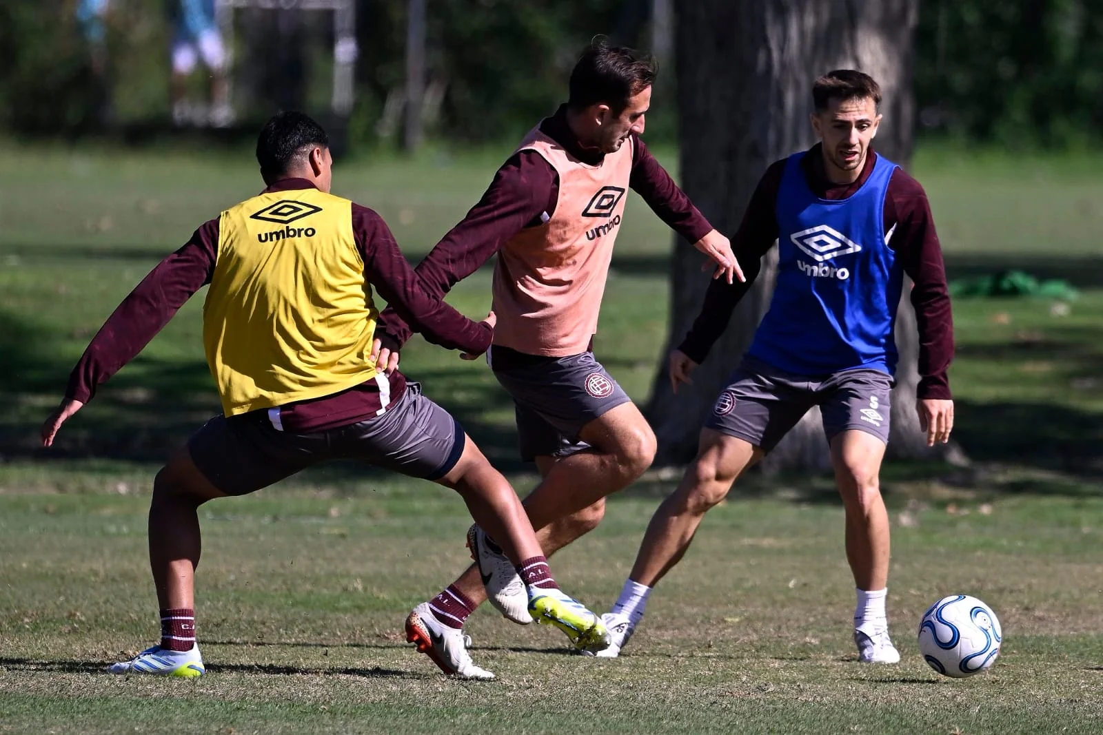 Entrenamiento Lanús previo a Mirassol