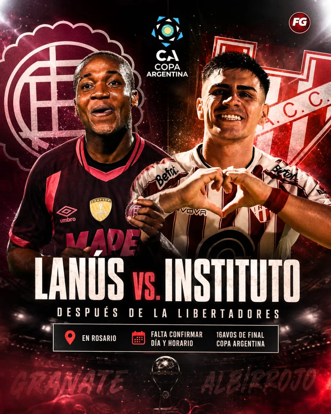 Lanús Instituto Copa Argentina