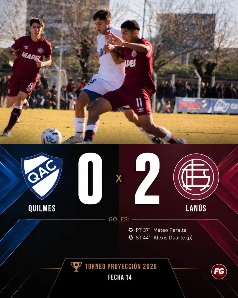 Reserva Quilmes 0 Lanús 2