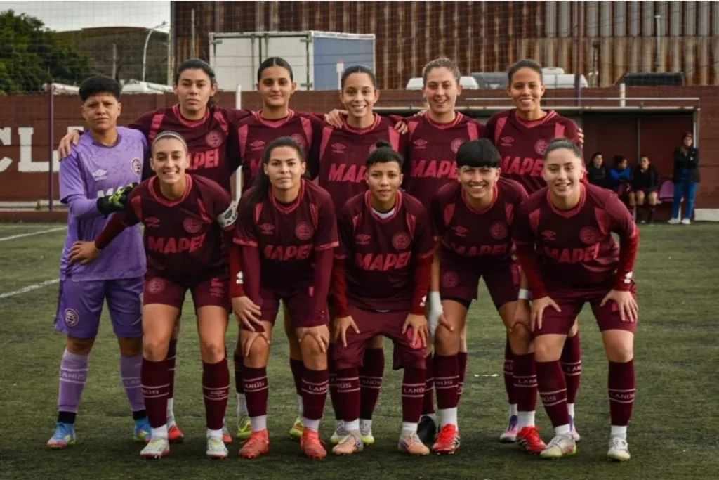 Fútbol femenino Lanús Independiente