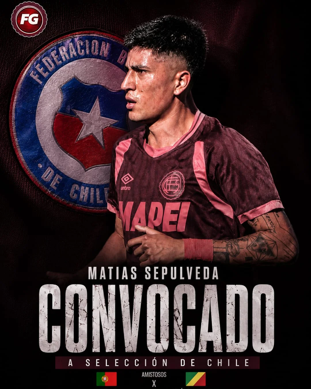 Matías Sepúlveda convocado a la Selección de Chile