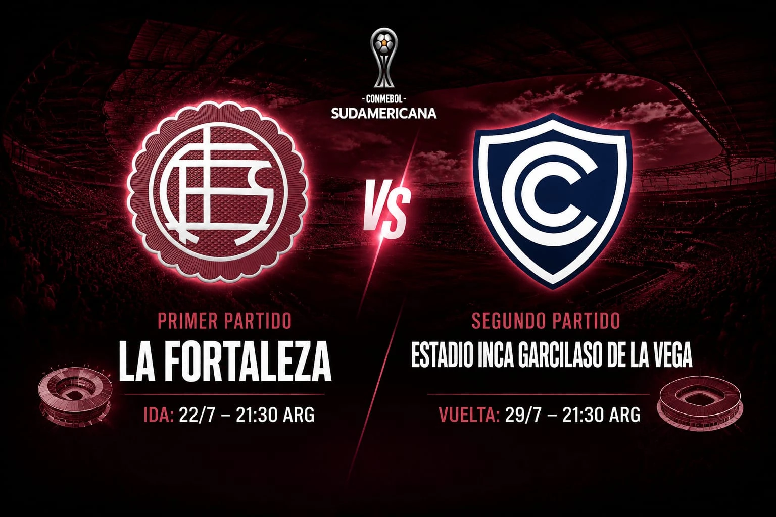 Día y horario confirmado para los playoff de la Sudamericana