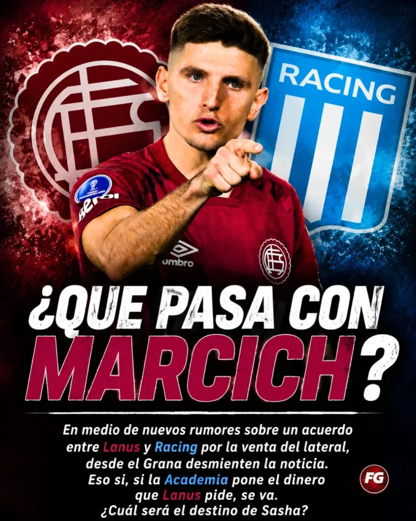 Sasha Marcich interés Racing