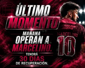 Baja inesperada: Marcelino Moreno tendrá que operarse