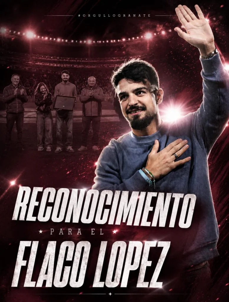 Reconocimiento al Flaco López