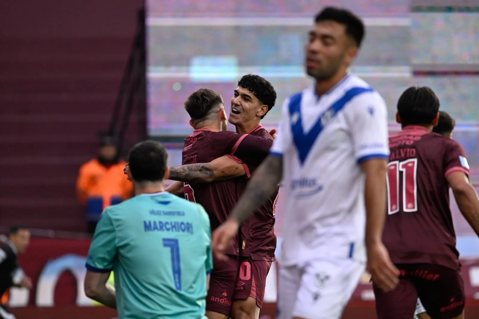 Lanús 2 Vélez 0