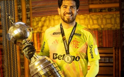 Agustín Rossi: campeón de la Libertadores y récord personal