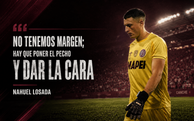 “No tenemos margen, hay que poner el pecho y dar la cara”