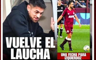 El Laucha cumplió la sanción y una fecha para Izquierdoz