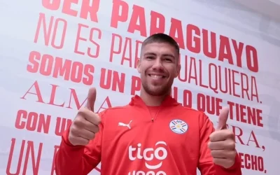 Ronaldo Dejesús a la Selección de Paraguay