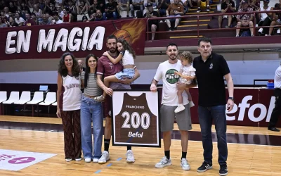 Noche histórica de Franchino y cierre con victoria