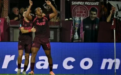 Yoshan Valois Lanús 1 Banfield 0