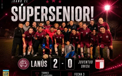 Victoria con autoridad del Súpersenior para escalar en el torneo
