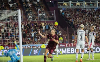 ¡Con ventaja al Maracaná! Lanús le ganó a Flamengo en la ida